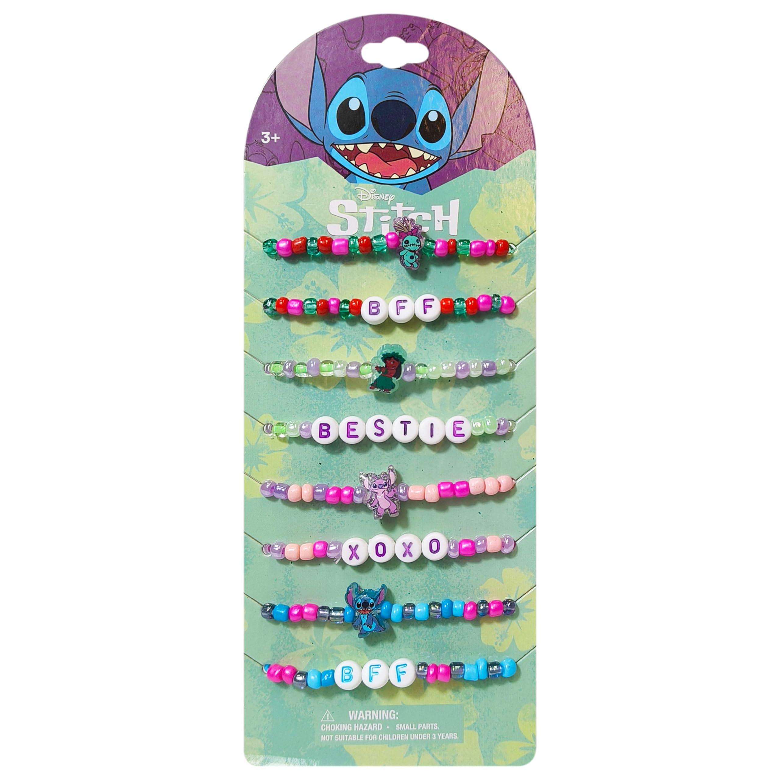 Stitch Beaded Friendship Bracelet Set - 8 Pack