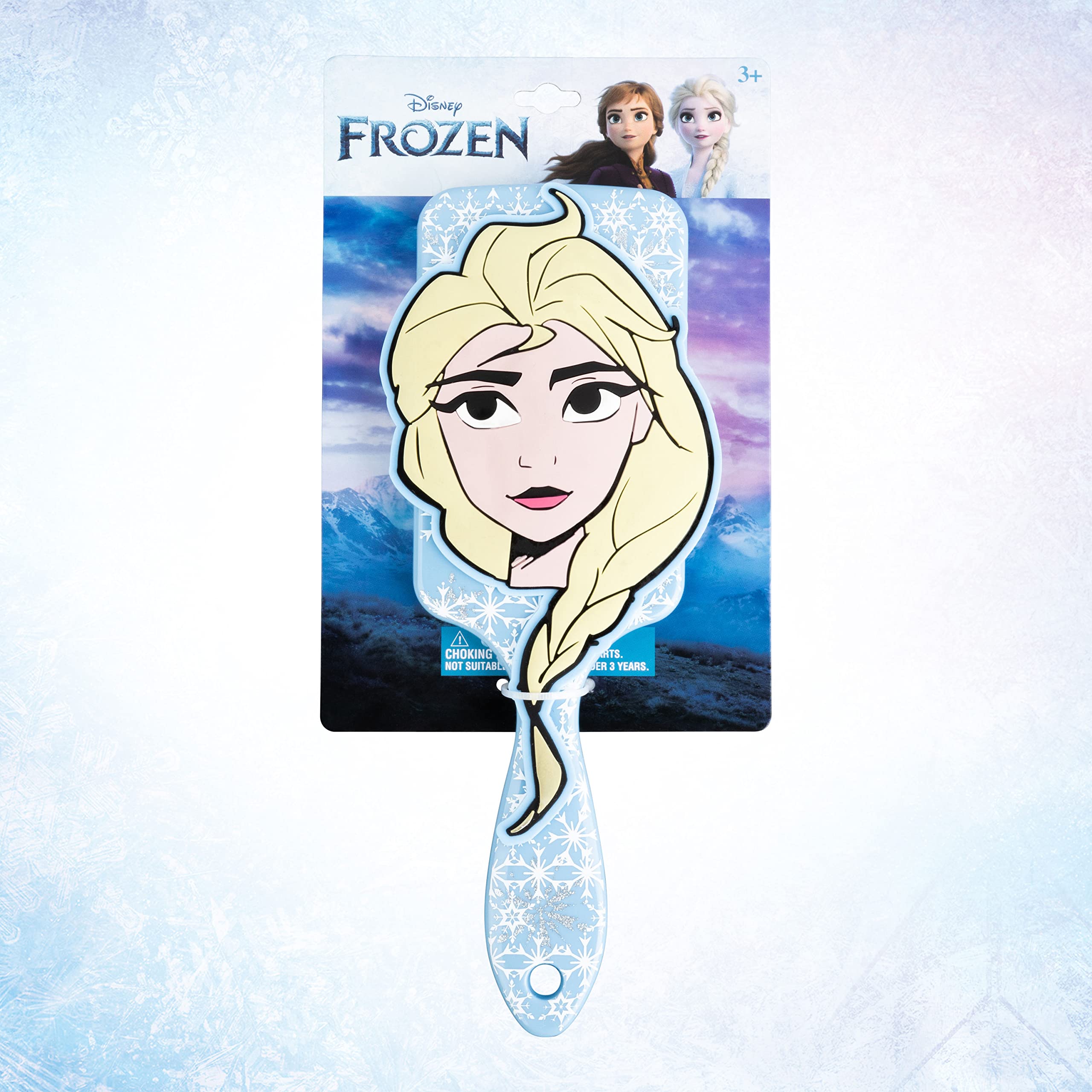 Disney Frozen II Hair Brush - Hair Accessories for Girls Brush for Kids - Blue Brush with Princess Elsa Portrait - Ages 3 + - LuvHer Shop