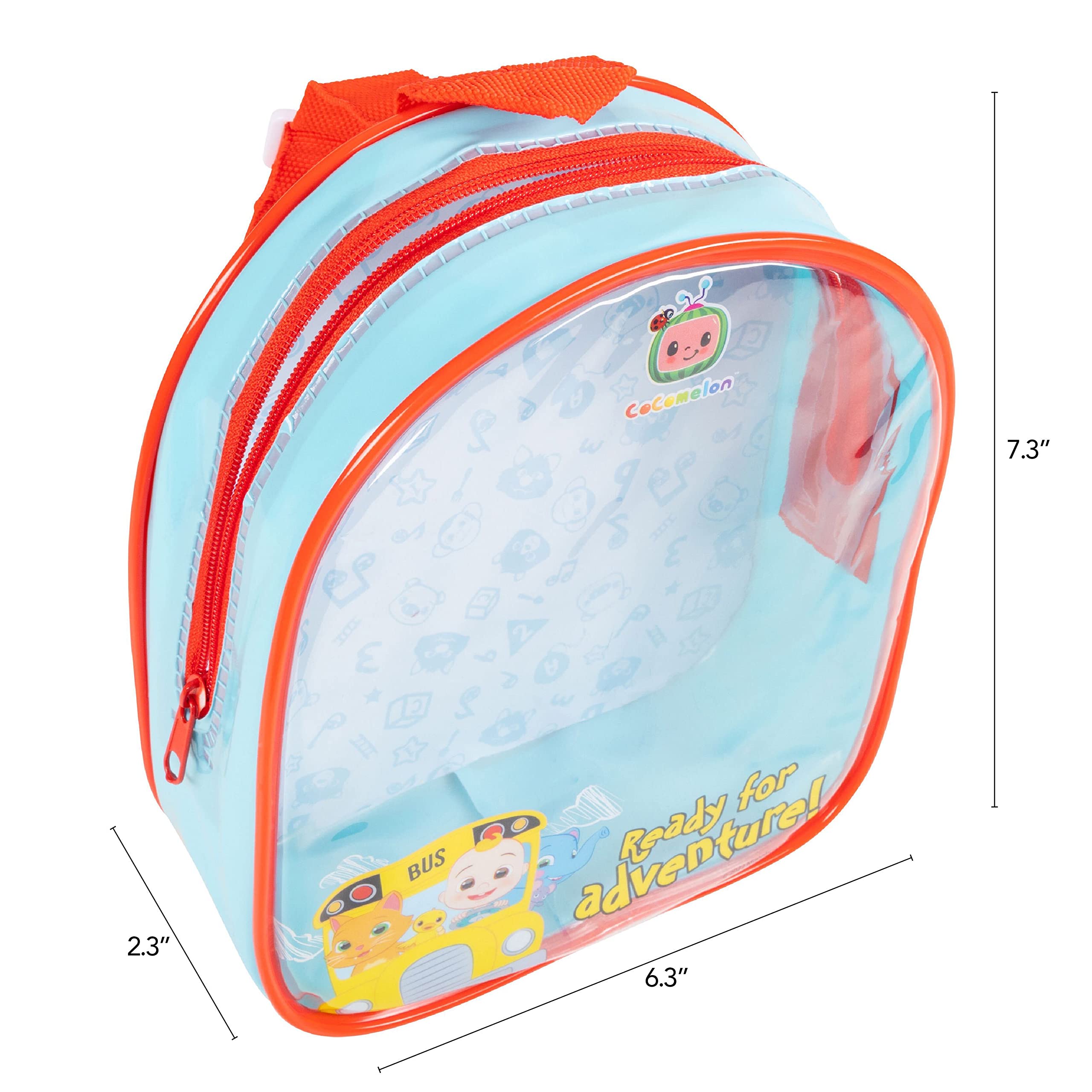 LUV HER Cocomelon Backpack with Hair Styling Accessories for Kids - Blue - LuvHer Shop