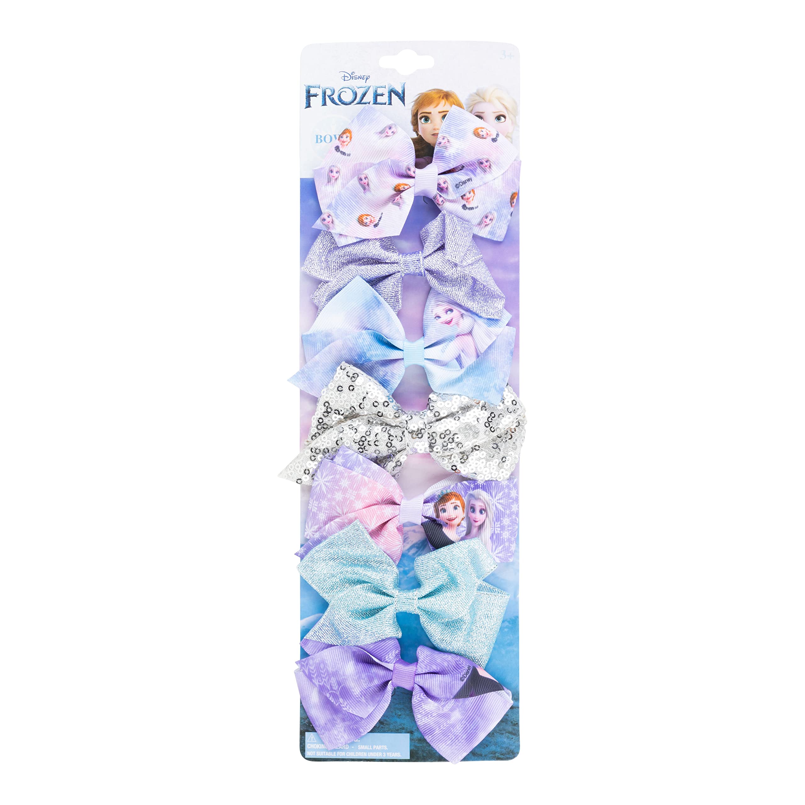 Frozen 2 Girls 7 Piece Princess Hair Bow Set - LuvHer Shop