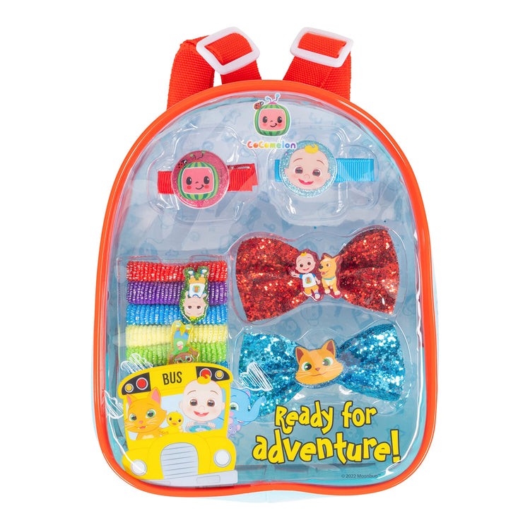 LUV HER Cocomelon Backpack with Hair Styling Accessories for Kids - Blue - LuvHer Shop