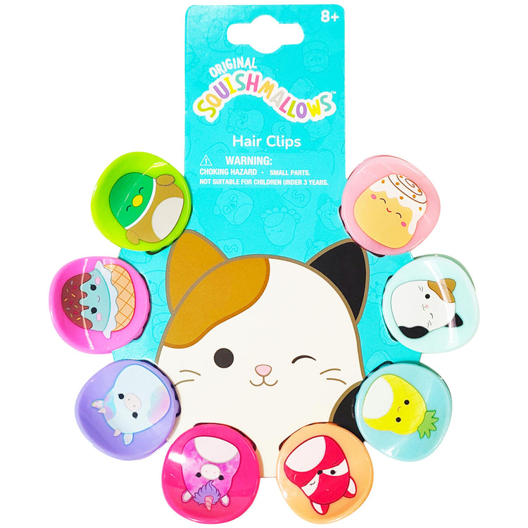 Glam Up Your Look with Squishmallows Butterfly Hair Clips - 8 Cute Hair Clips with Small Claw Clips for Every Occasion - Multi Color - Ages 3+ - LuvHer Shop