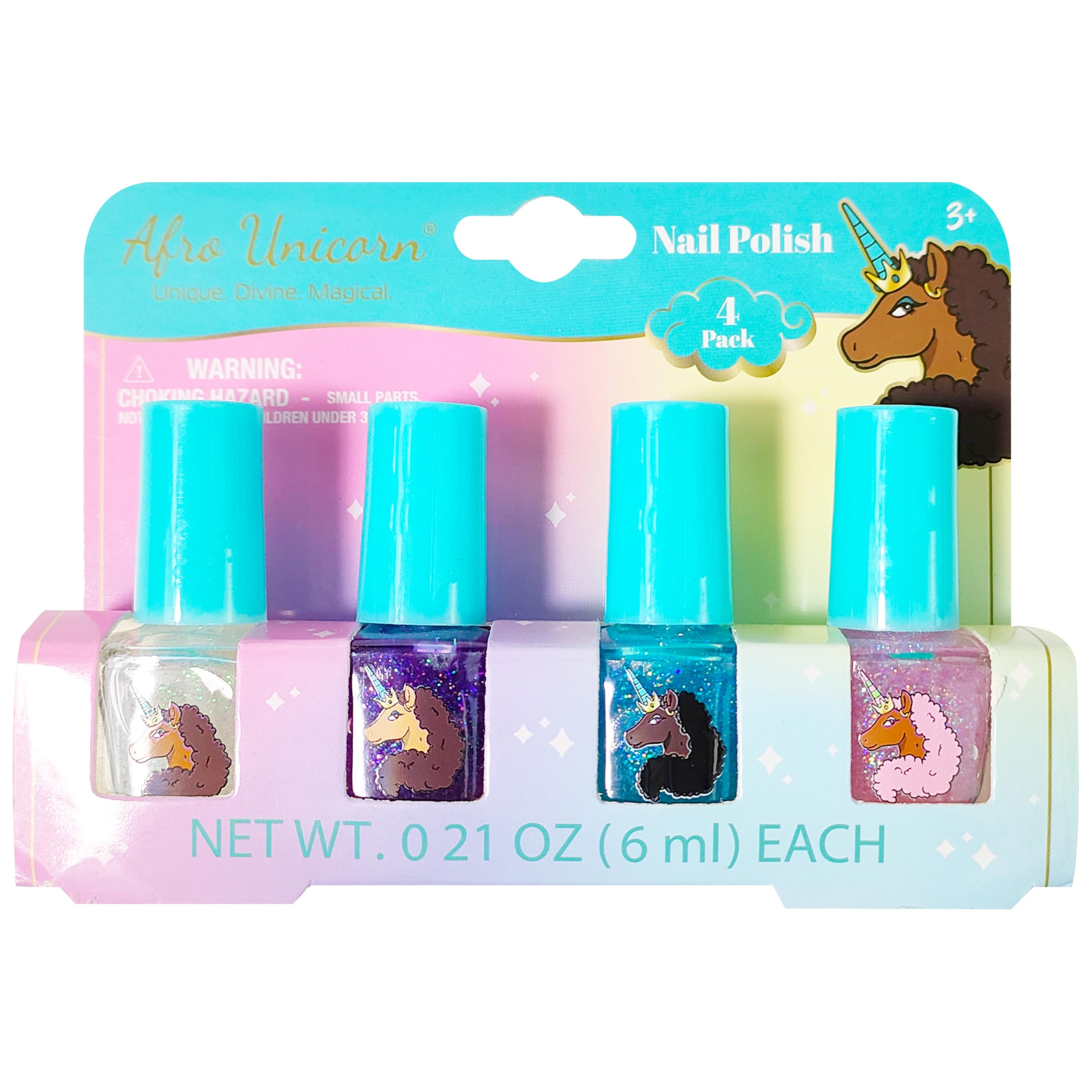 LUV HER 4 piece Nail Polish set for Girls, Ages 3+ - LuvHer Shop