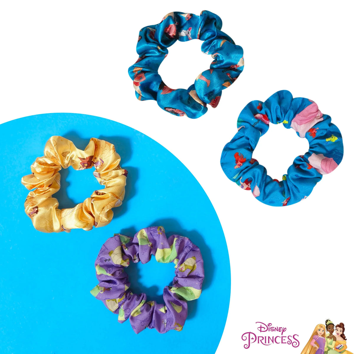 Disney Princess Cute Scrunchies for Girls of All Ages