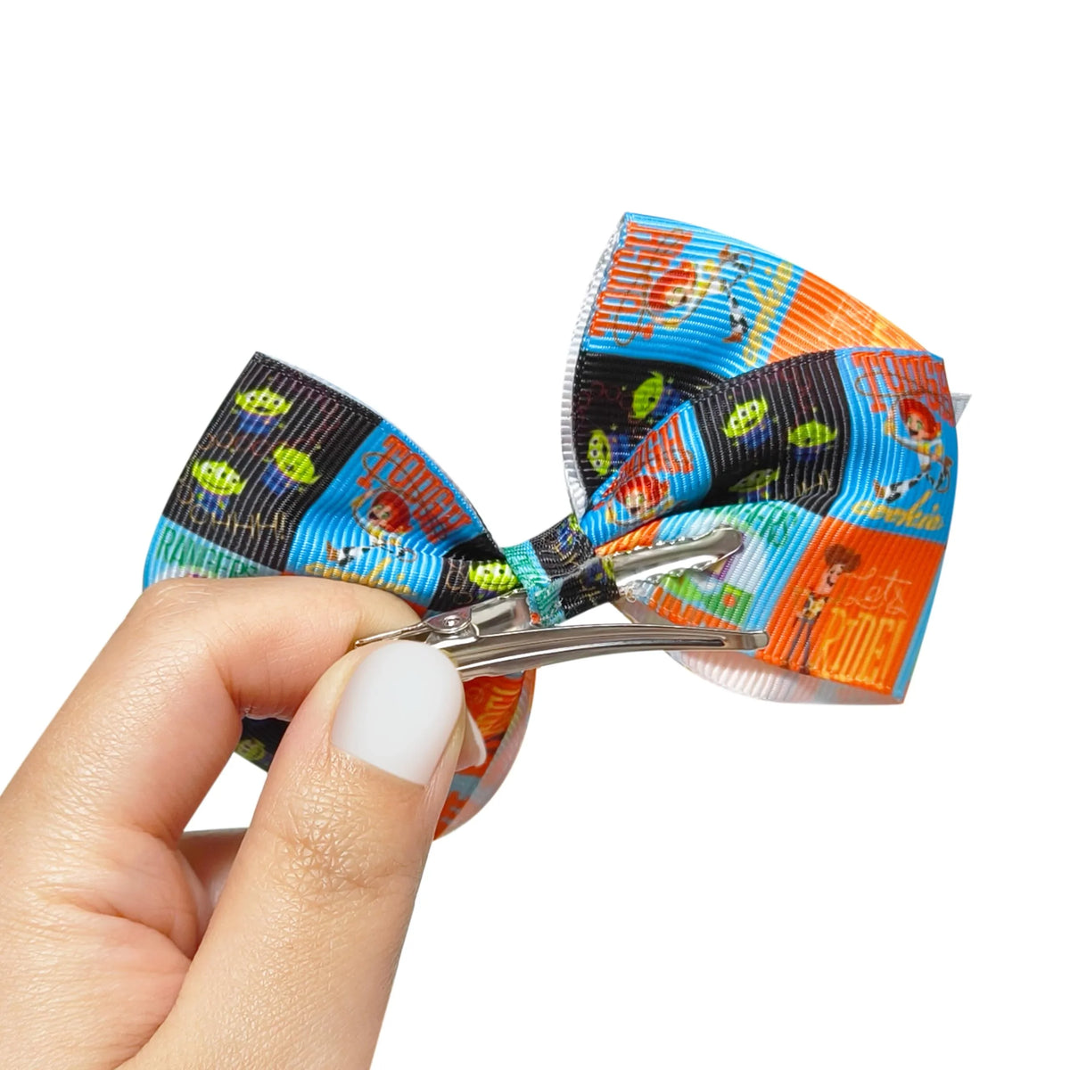 Toy Story Printed Girls' Hair Bows – 7-Pack 4-Inch Hair Clips...