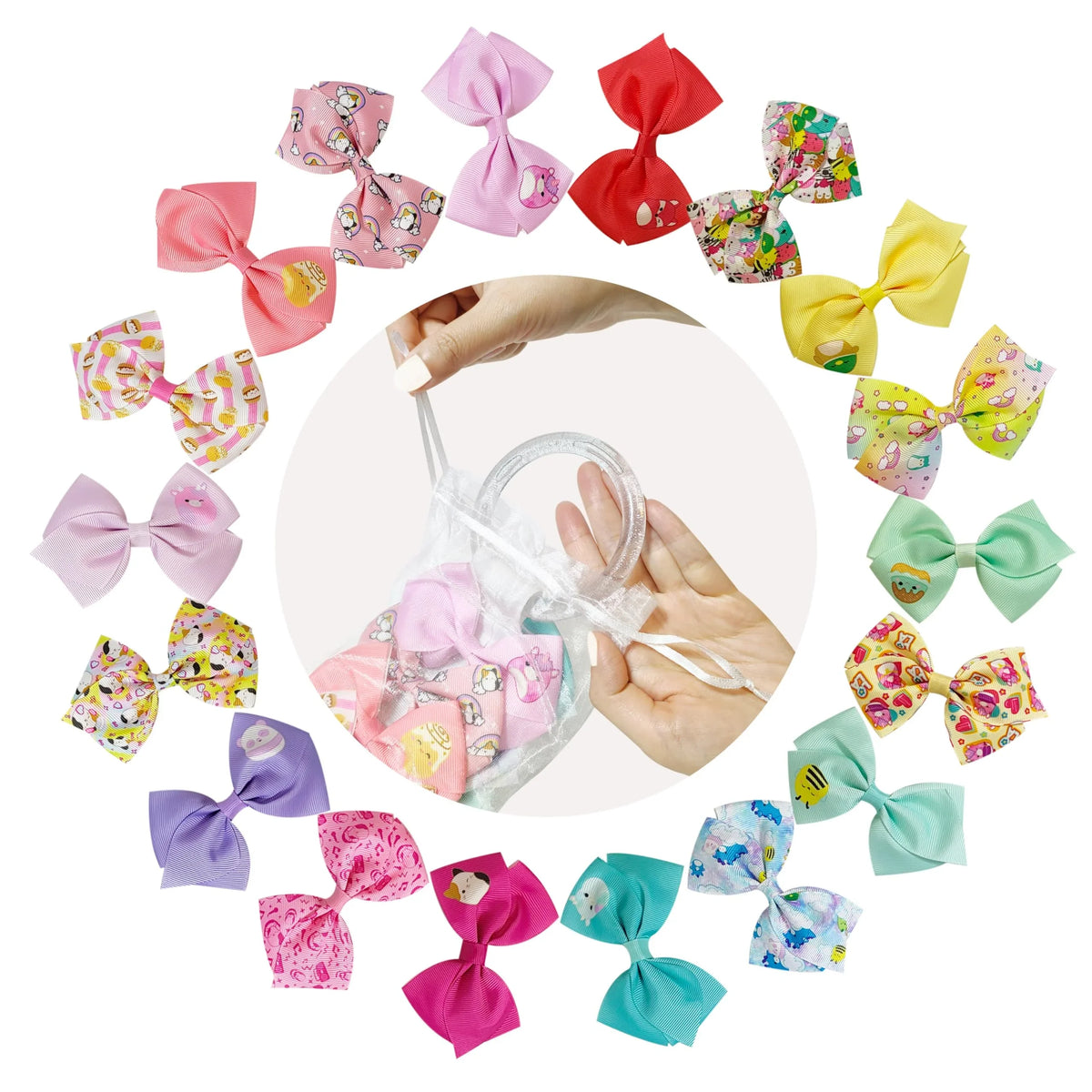Special Squishmallows Hair Accessories Set - 18 Pack