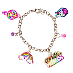 LUV HER XOMG POP 7" Bracelet with Metal Charms Ages 3+ - LuvHer Shop