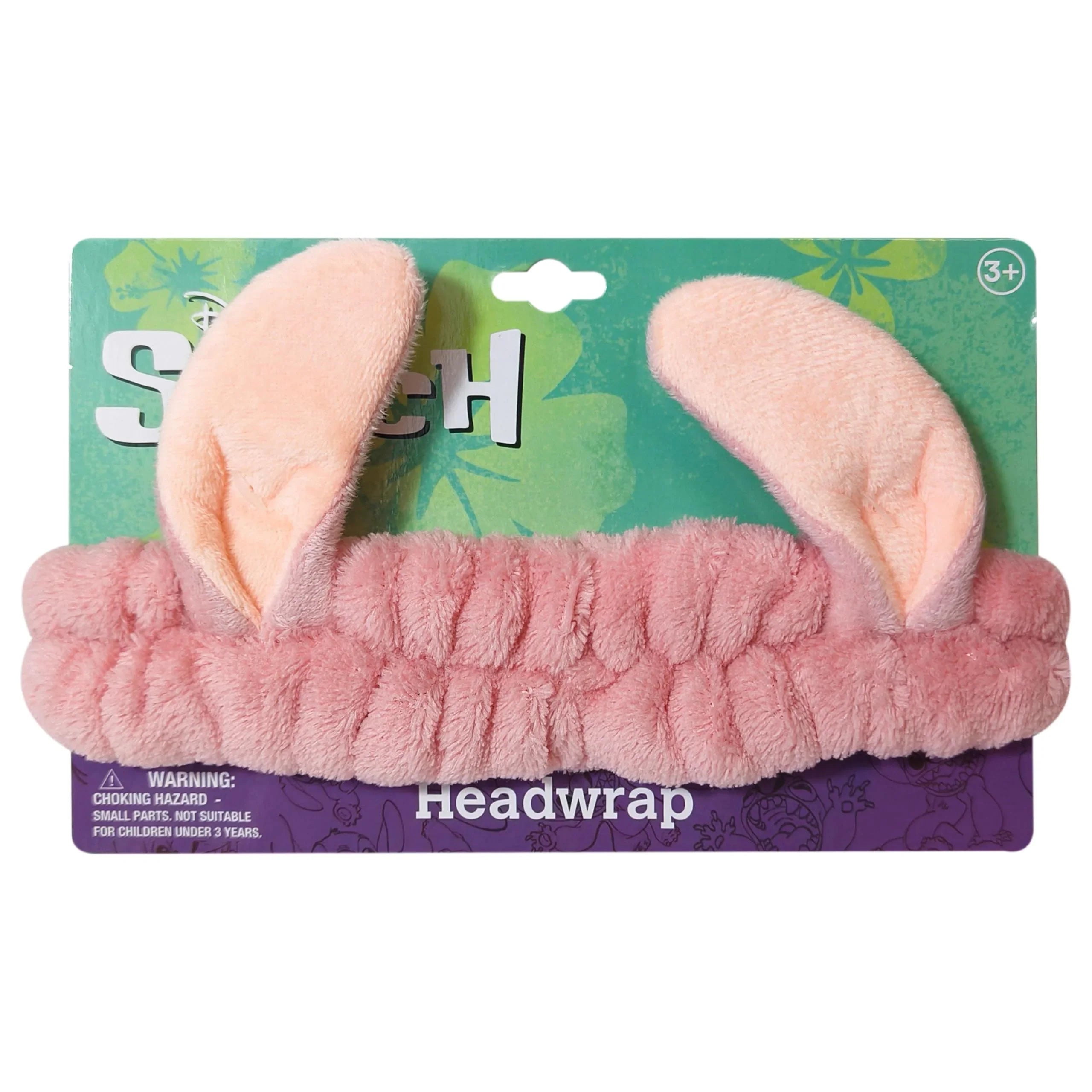 Girls Cartoon Character Headbands - One Size Fits All, Soft Stretchy Fabric - Angel from Stitch - Fun Fashion Accessory for Everyday or Special Occasions