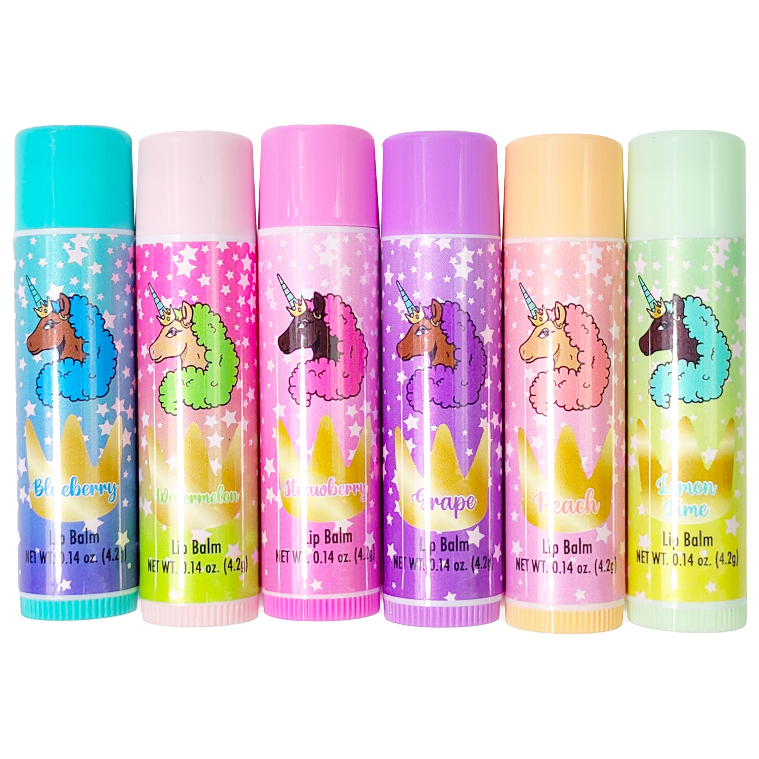 LUV HER 6 Piece Set - Lip Balm Set, Perfect for Girls, Ages 3+ - LuvHer Shop