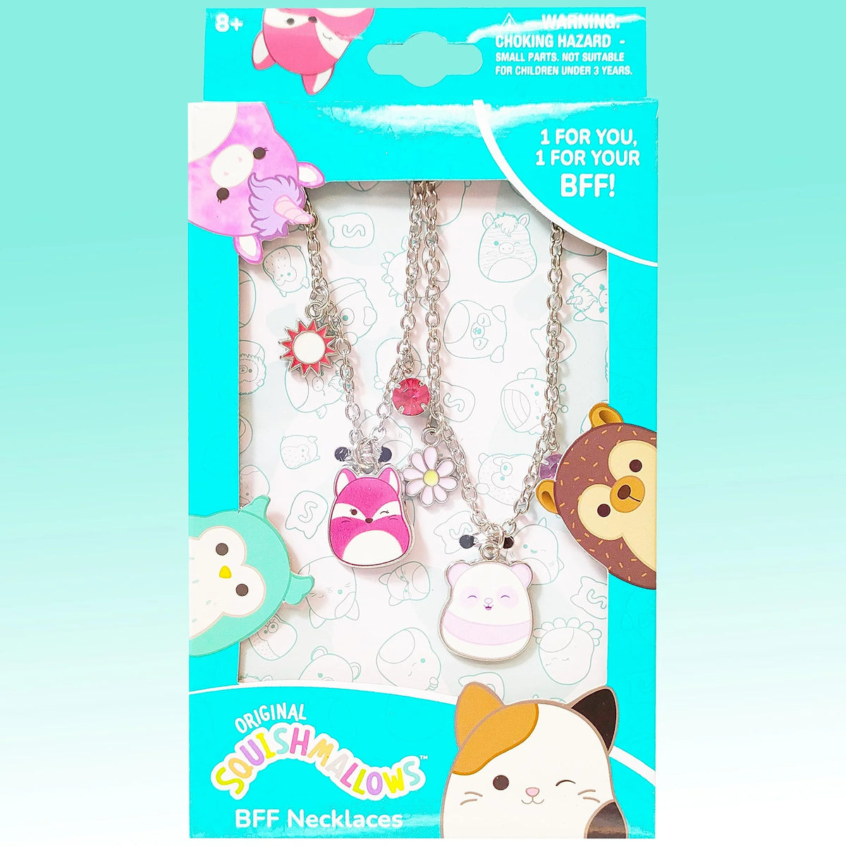 Squishmallows Premium BFF Necklaces - Perfect For Your Princess and Her BFF
