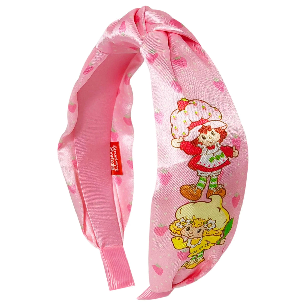 Strawberry Shortcake Knotted Headband