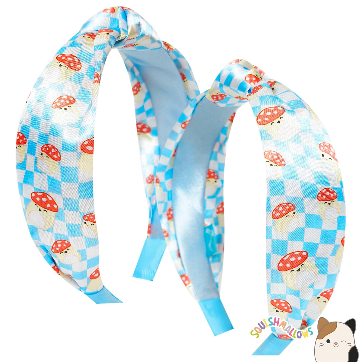 Licensed Squishmallows Knotted Headband - Thick and Durable Headbands