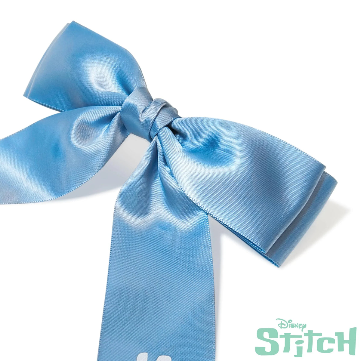 The Stitch Long Tail Hair Bow Set for Girls – Pink & Blue...