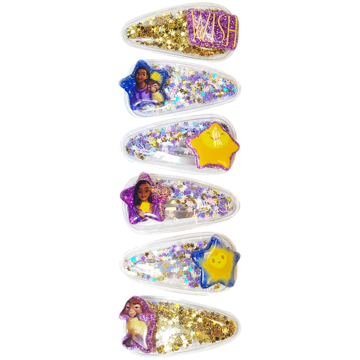 Disney Wish Hair Clip Set