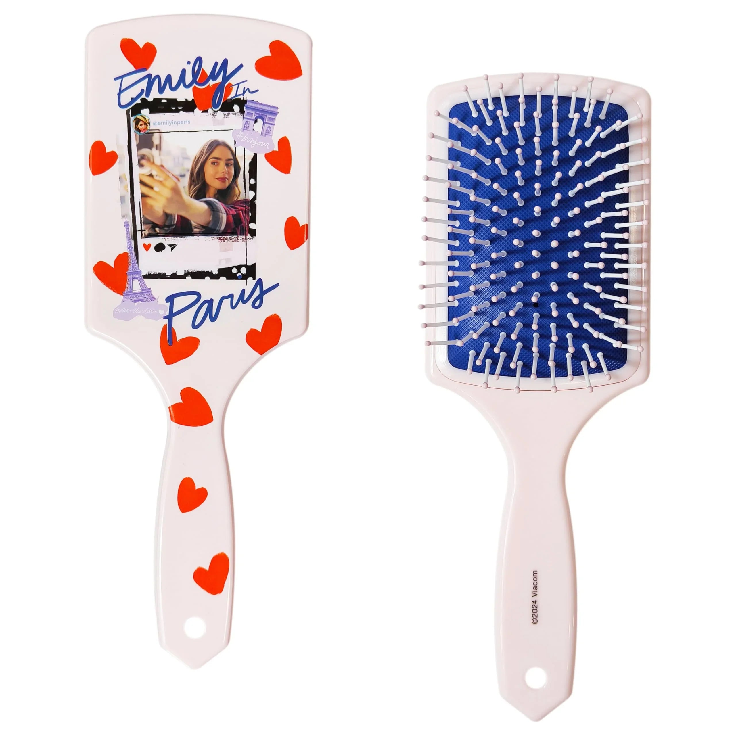 Kids Hair Brush & Spa Headband Set for Girls - Features Emily...