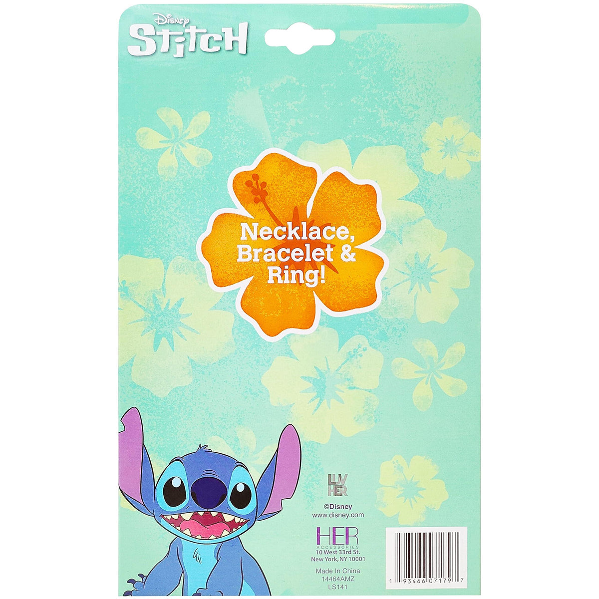 Stitch Play Jewelry Set 3 Piece Princess Toys - Jewelry Set