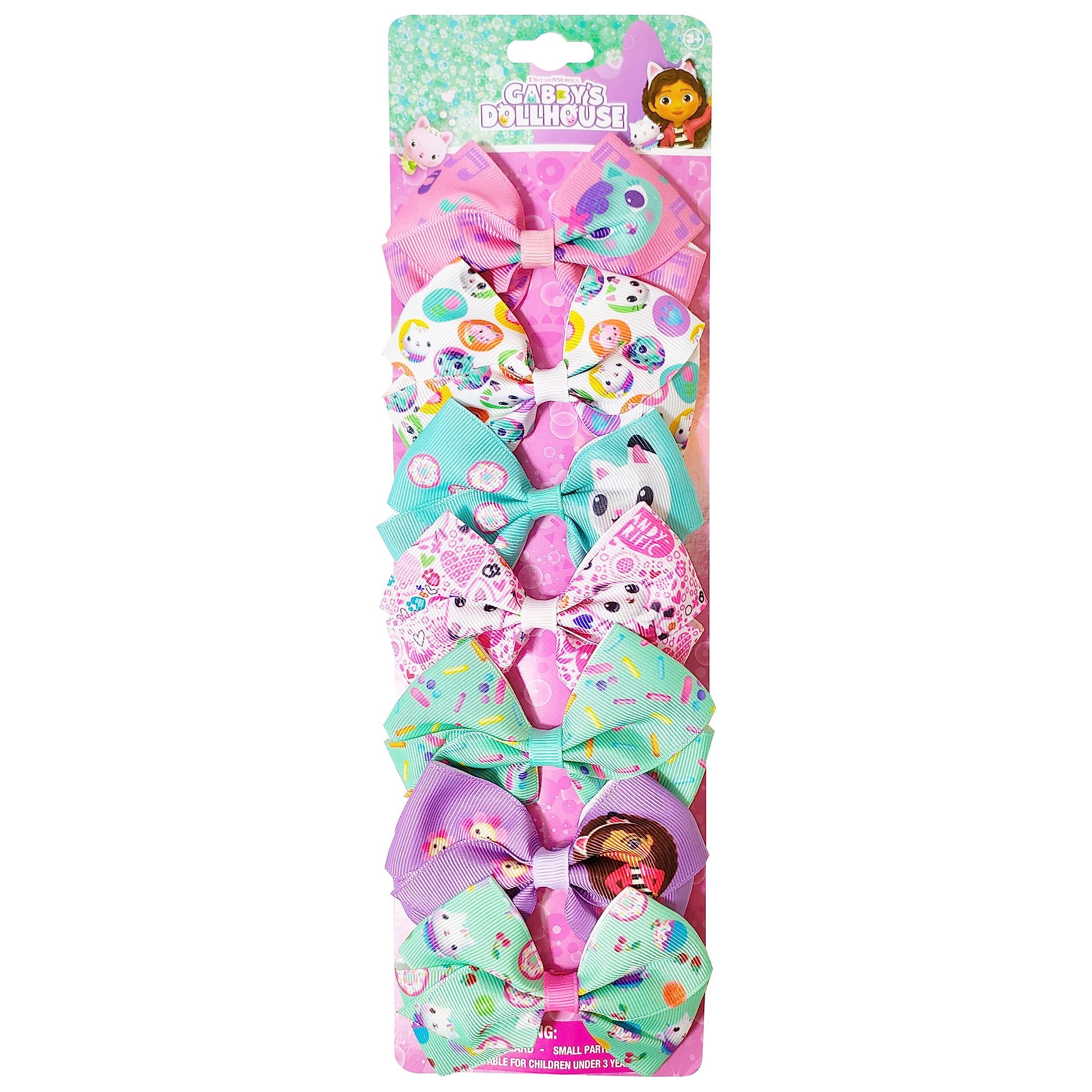 Gabby's Dollhouse Hair Bow Set - 7 Pack