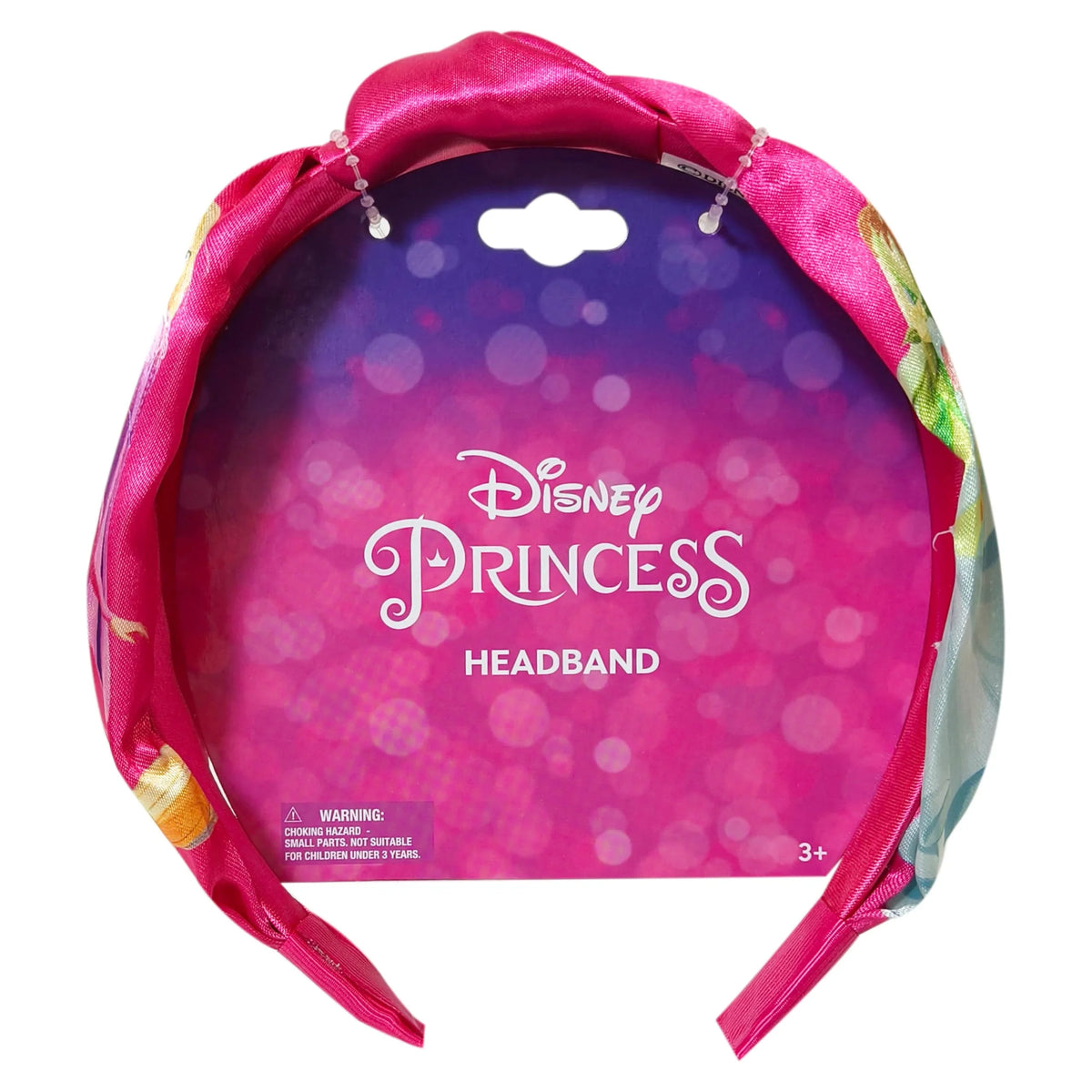 Disney Princess Headband in pink packaging for girls, official licensed accessory at LuvHer Shop