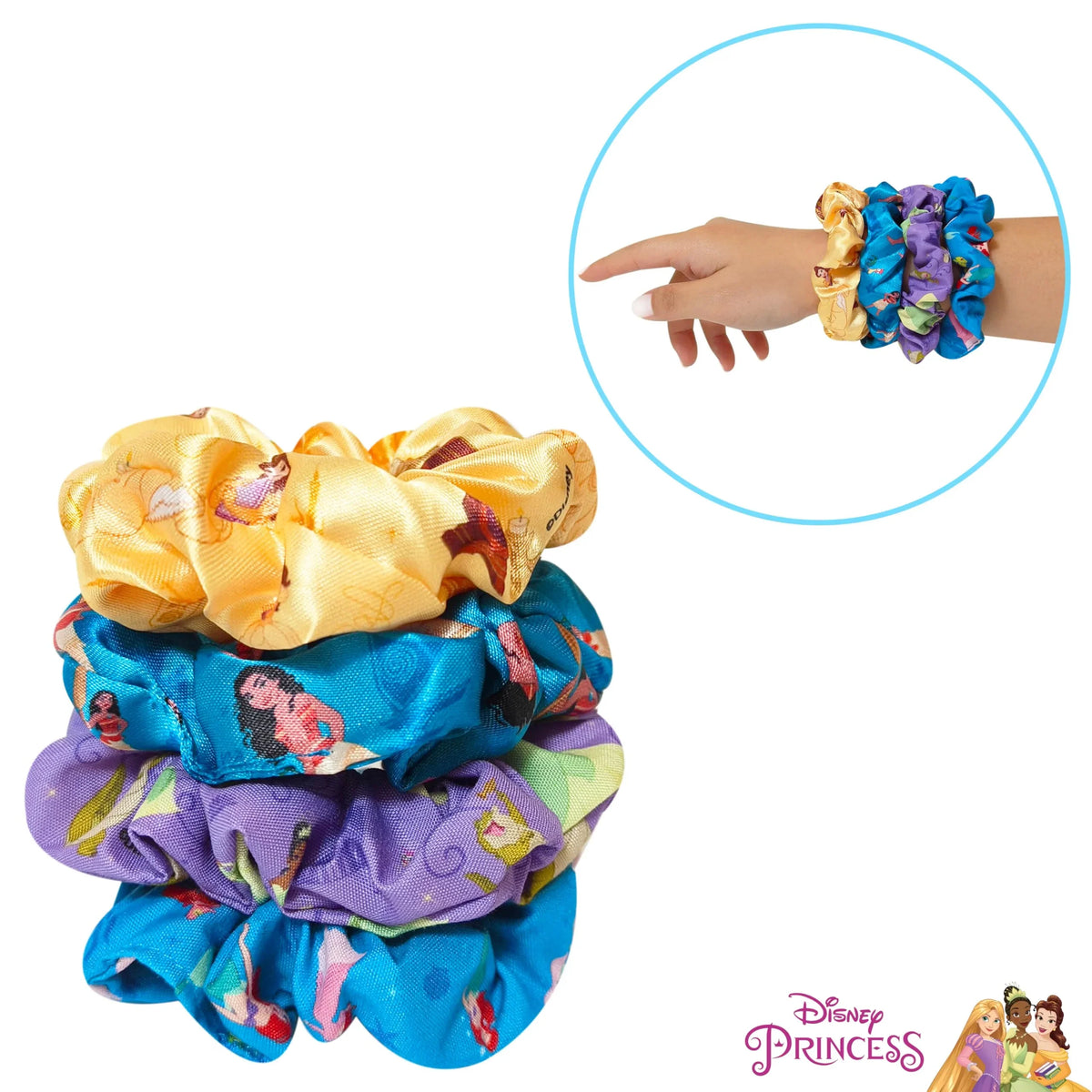 Disney Princess Cute Scrunchies for Girls of All Ages