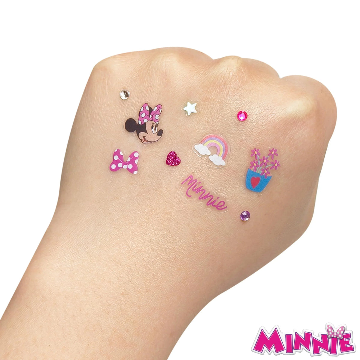 Disney Minnie Mouse Long Tail Hair Bow Set for Girls – Pink &...