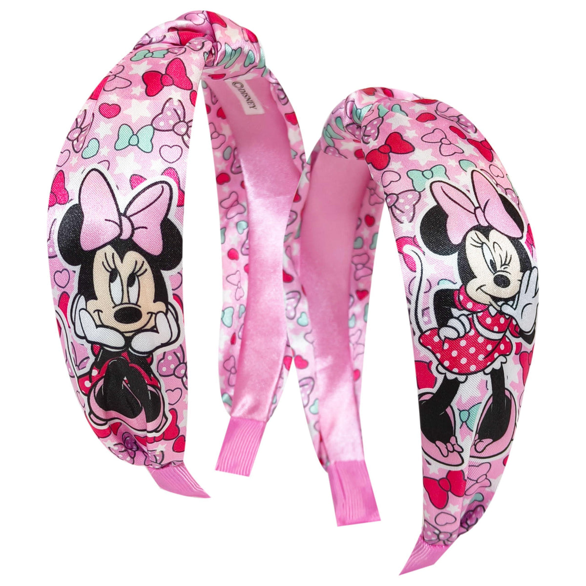 Mickie and Minnie Mouse Knotted Headband - Thick and Durable