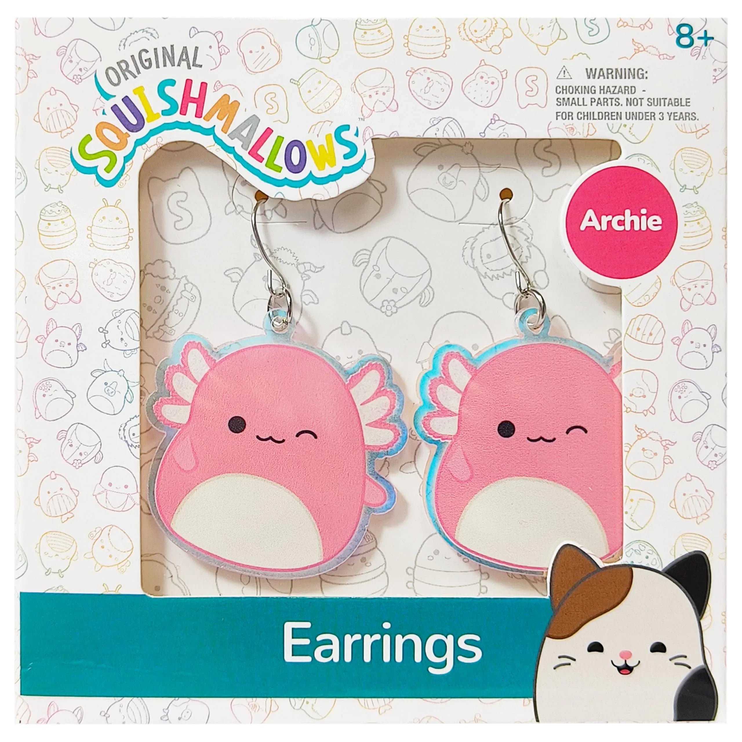 Squishmallows Earrings Gift Sets - Squishmallows Archie -...