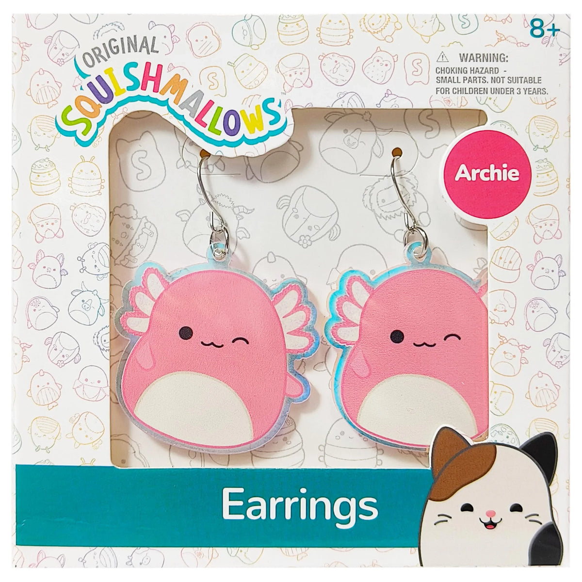 Squishmallows Earrings Gift Sets - Squishmallows Archie -...