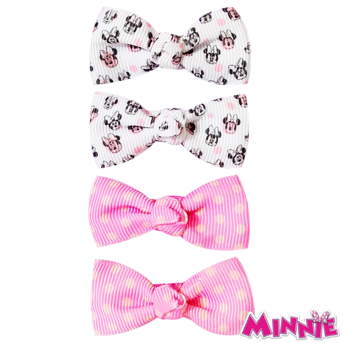 Baby Girl Bows 4 Fully Lined With Soft Fabric Baby Bows...