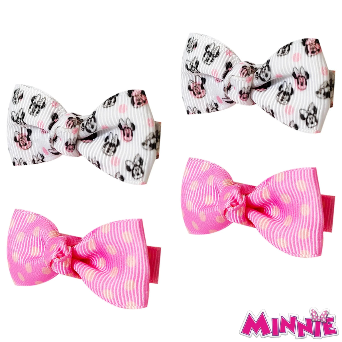Baby Girl Bows 4 Fully Lined With Soft Fabric Baby Bows...