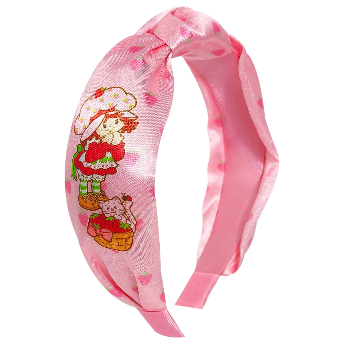 Strawberry Shortcake Knotted Headband