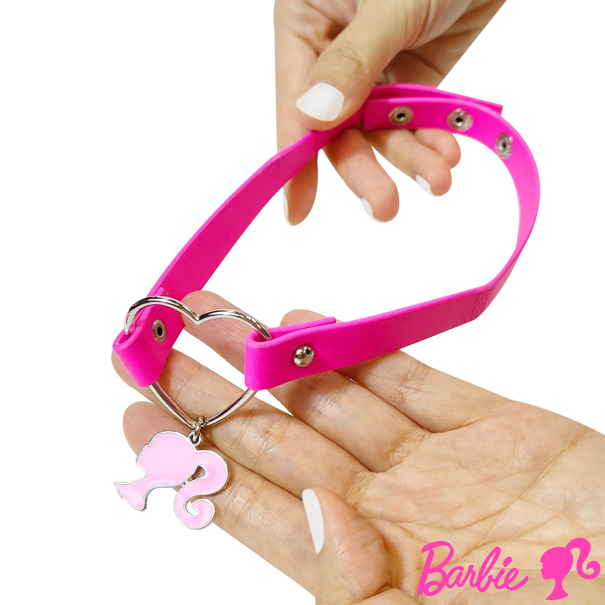 Barbie Pink Choker Necklace - Perfect for Costumes and Dress-Up