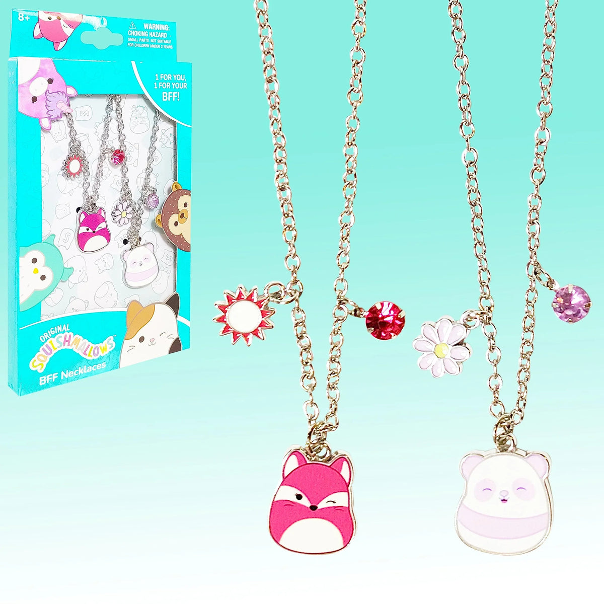 Squishmallows Premium BFF Necklaces - Perfect For Your Princess and Her BFF