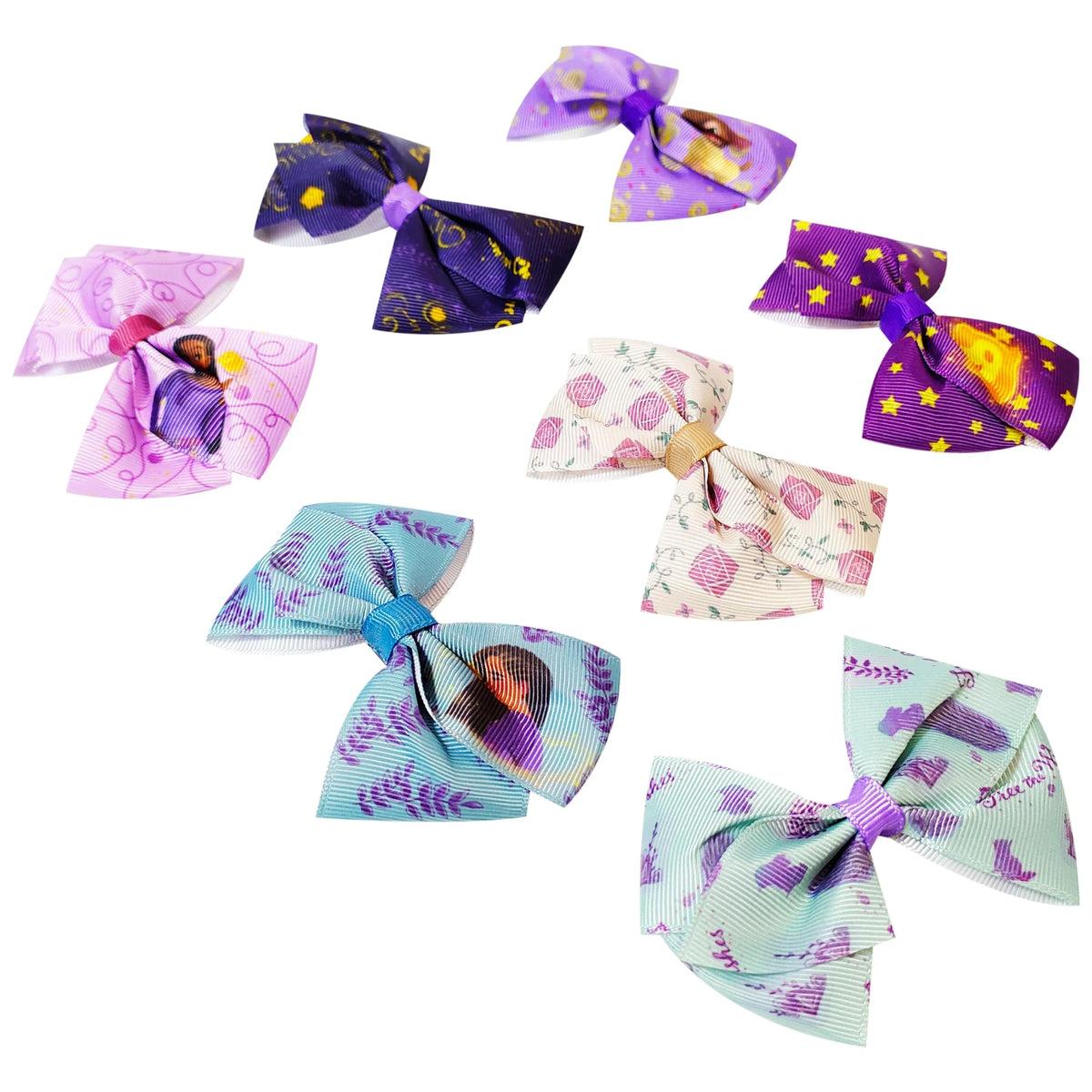Disney Princess Rapunzel Hair Bow Set, multicolor girls' hair accessories from LuvHer Shop
