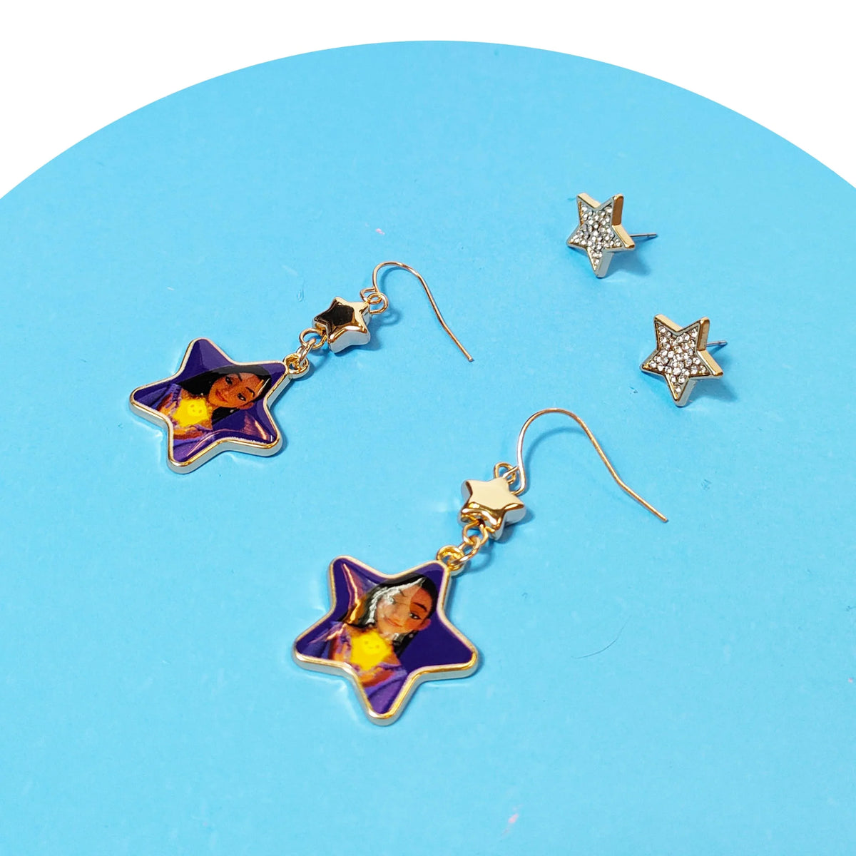 Disney Wish Earrings Set - 2 Pack