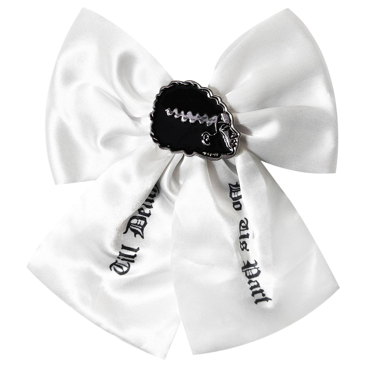 Universal Monsters Bride of Frankenstein Silk Hair Bow