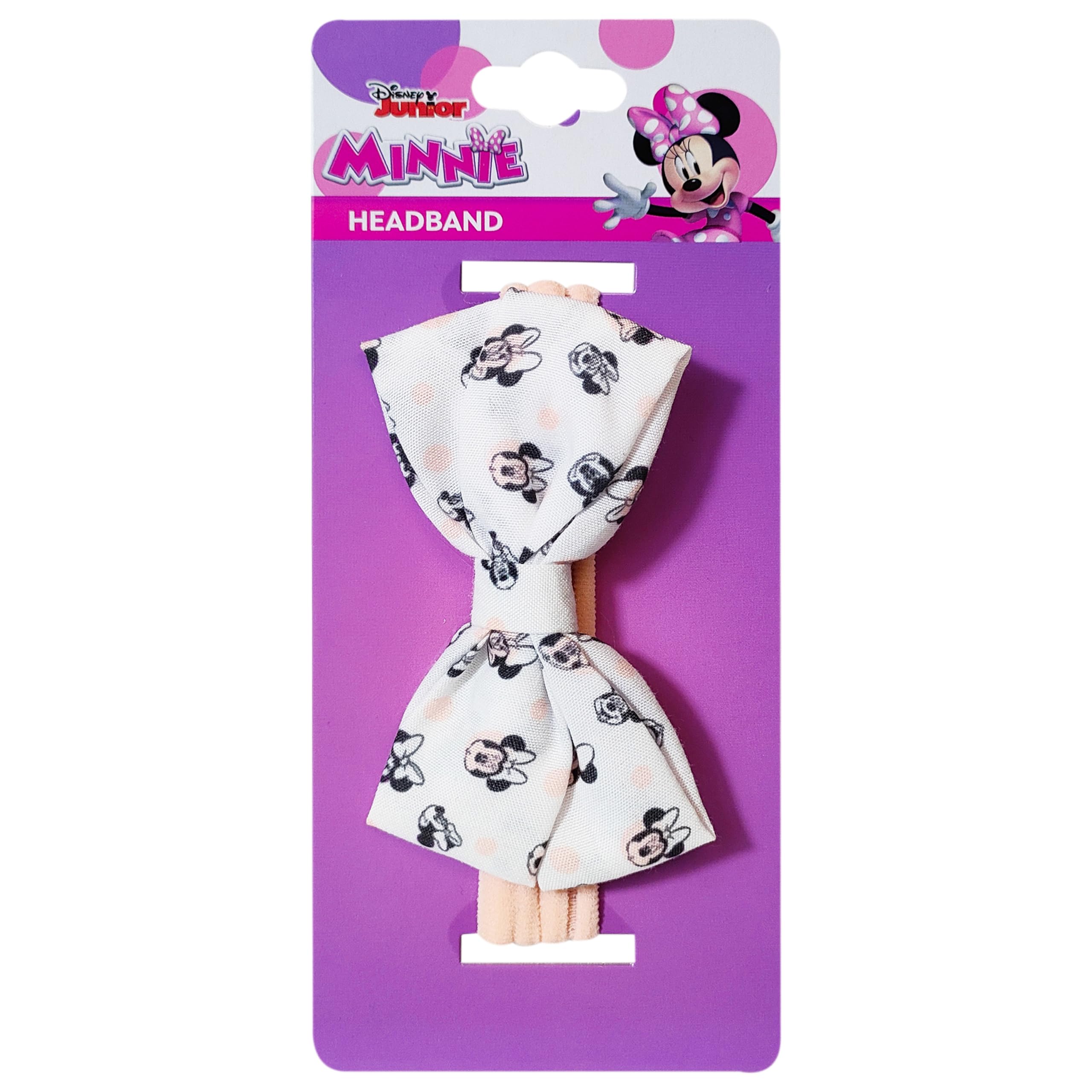 LUV HER Baby Accessories Adorable Disney Minnie Baby Headband Bows Soft Elastic Newborn Girl Essentials Baby Hair Product Printed Headbands for Baby Girls Colorful Newborn Headband Bows - LuvHer Shop