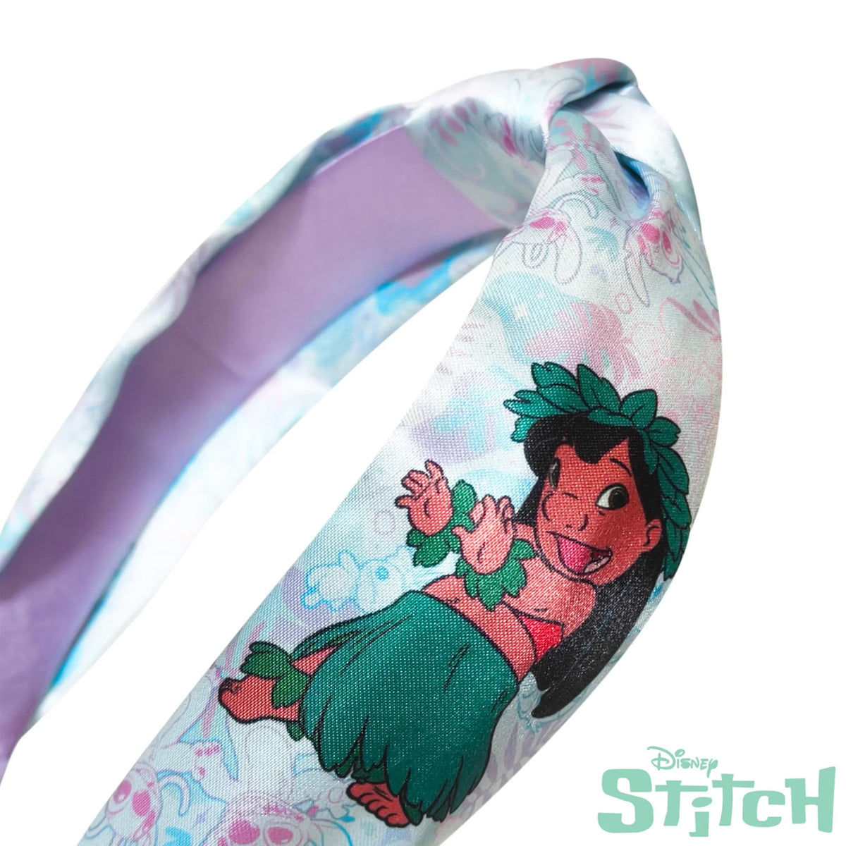 Lilo & Stitch girls' headband featuring Lilo pattern, licensed Disney hair accessory