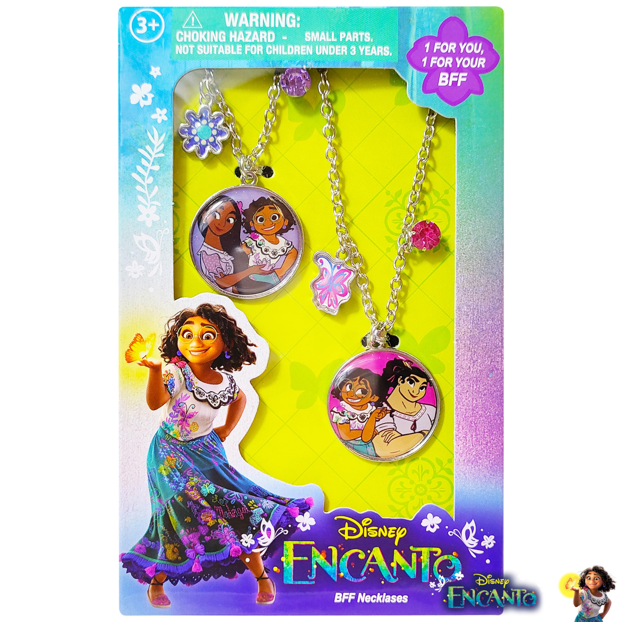 Disney Encanto Premium BFF Necklaces - Better Girls Jewelery - one for you one for your BFF - Ages 3+ - LuvHer Shop