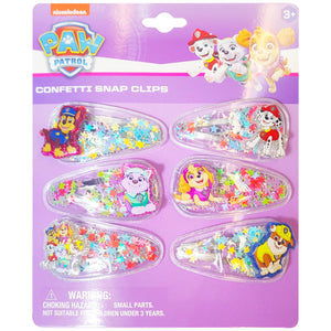 LUV HER 6pc Cute Hair Clips For Girls with Favorite Character Charms, Magical Confetti Hair Clips for Kids, Toddler Hair Accessories, Ages 3+ - LuvHer Shop