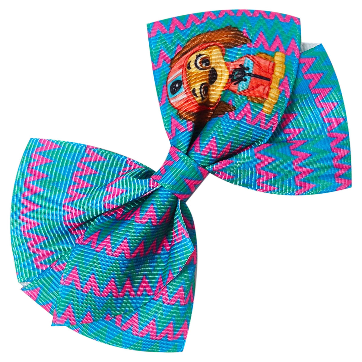 Paw Patrol Printed Girls' Hair Bows – 7-Pack 4-Inch Hair...