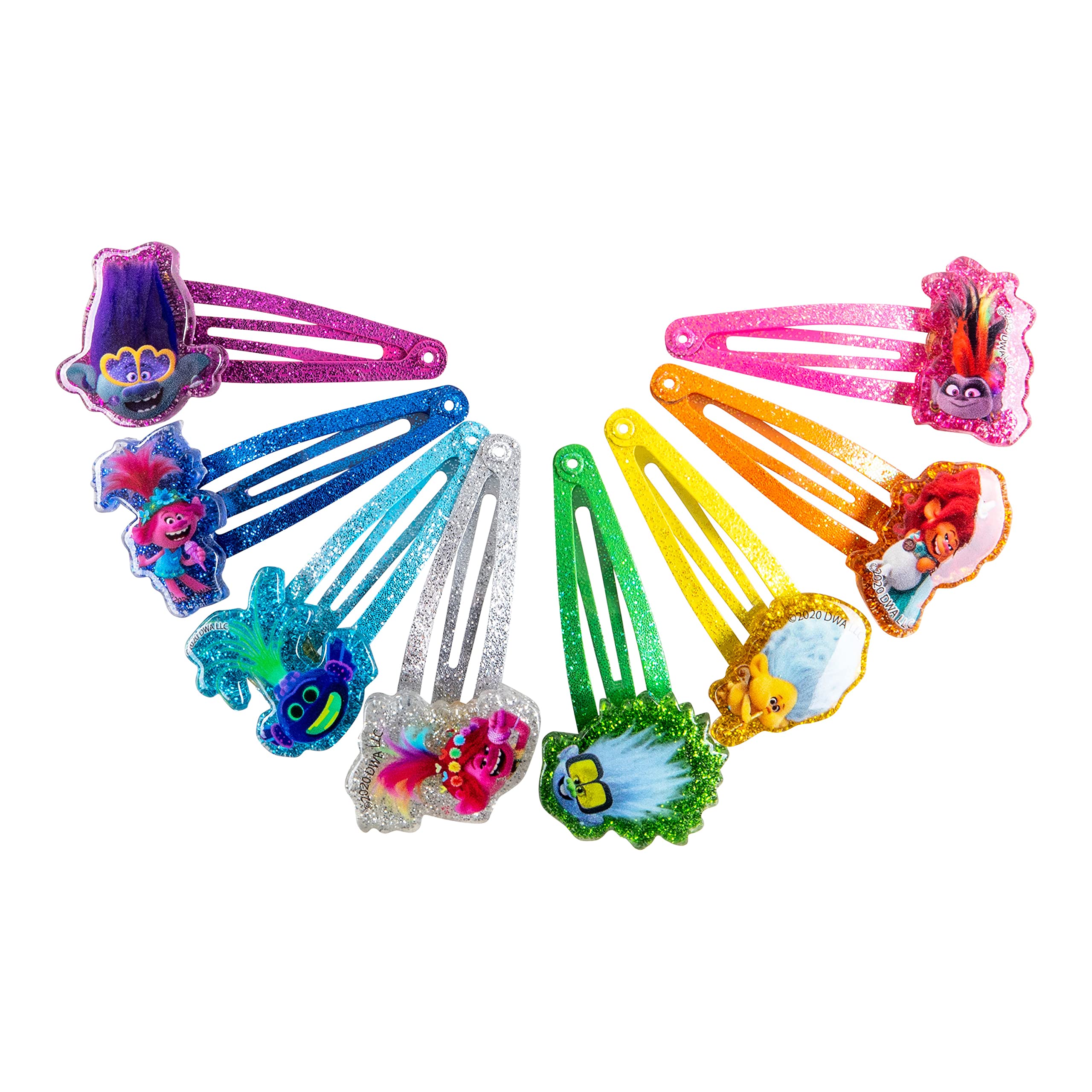 LUV HER Kids Hair Clips for Girls Snap Clips 8 Colors and Designs - LuvHer Shop