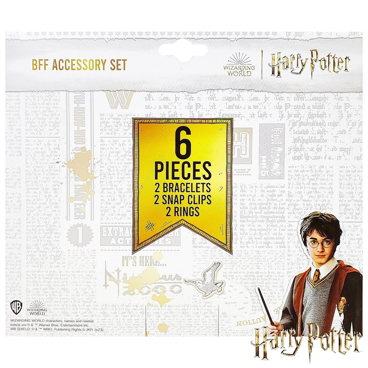 Harry Potter Girls BFF 6 Piece Toy Jewelry Box Set