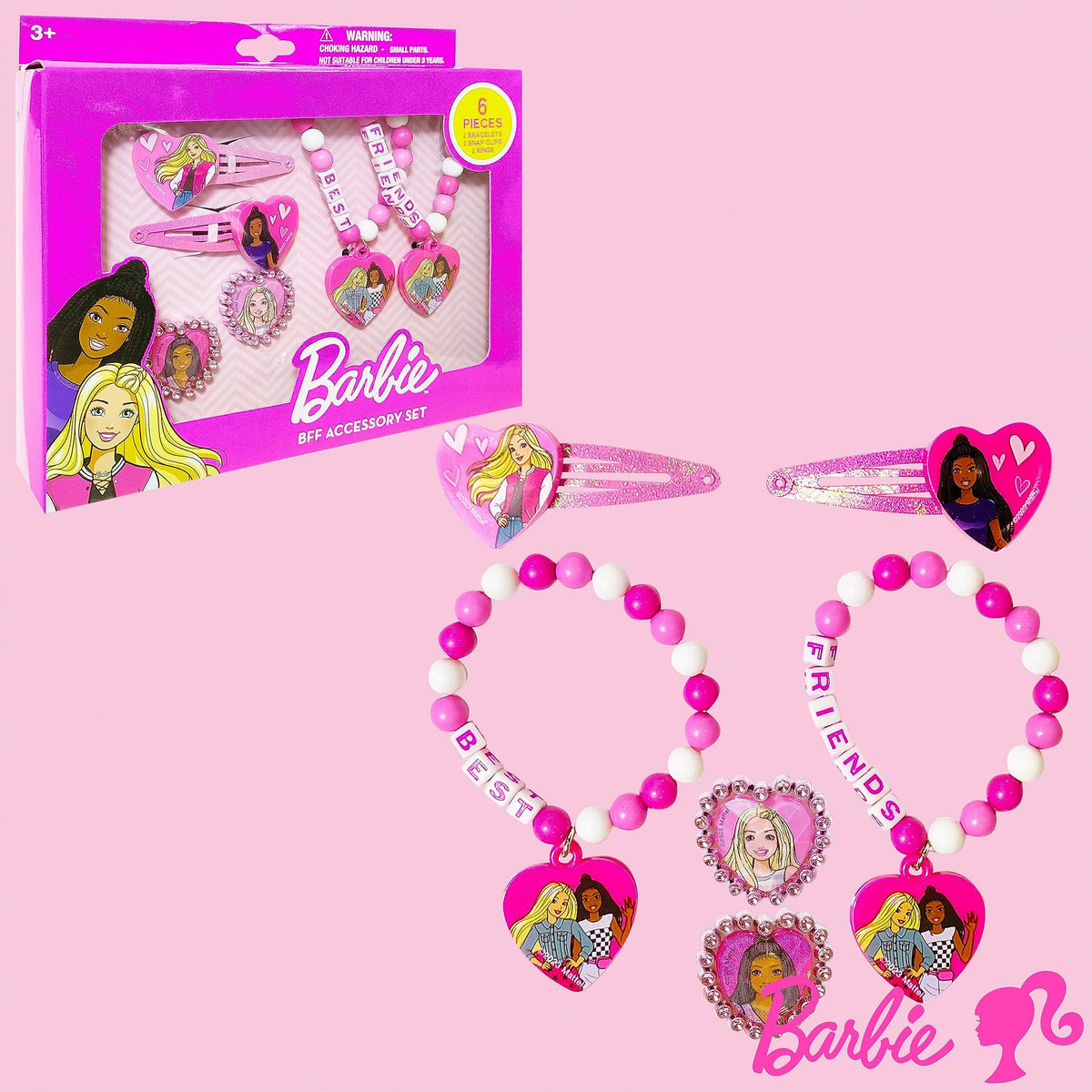 Barbie 6 pc. Jewelry and Accessories Set