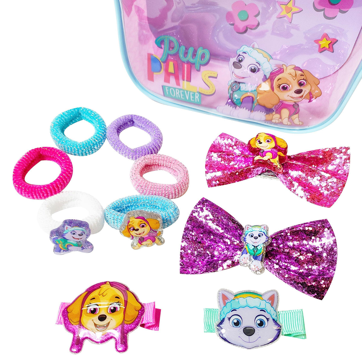 Paw Patrol Pup Pals Forever girls’ hair accessories set with bows and hair ties from LuvHer Shop