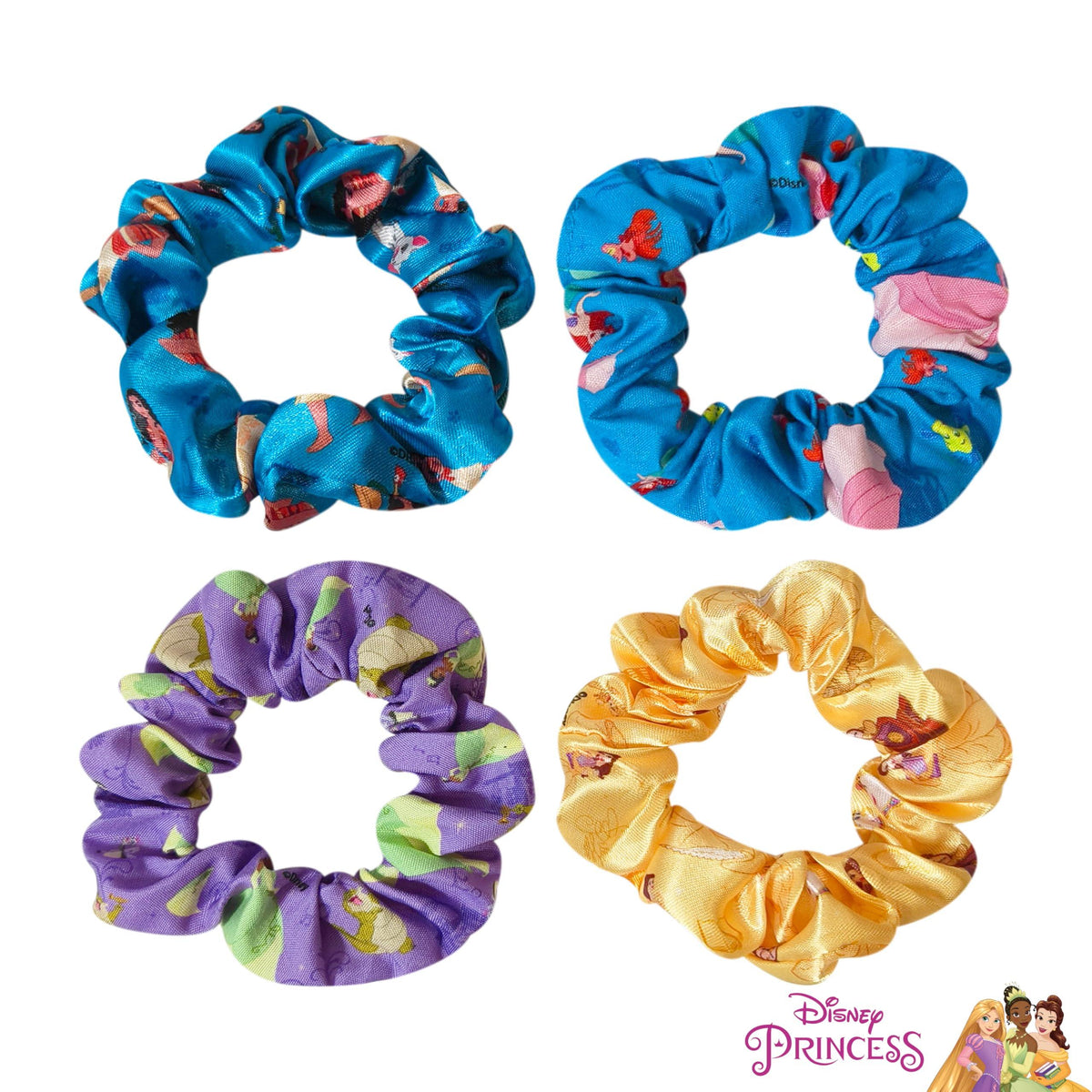 Disney Princess Cute Scrunchies for Girls of All Ages