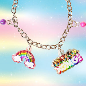 LUV HER XOMG POP 7" Bracelet with Metal Charms Ages 3+ - LuvHer Shop