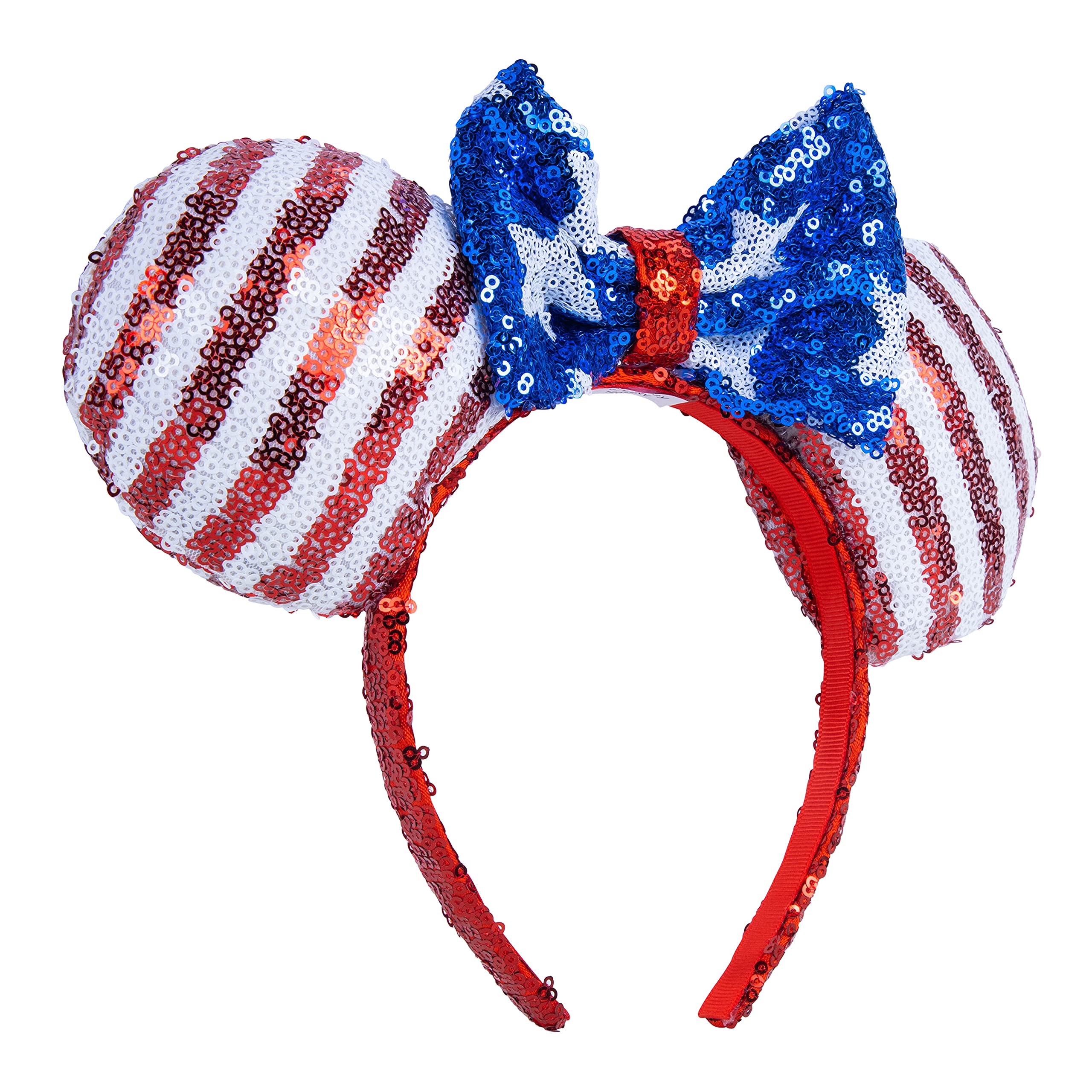 Disney - Minnie Mouse Ears - Colorful Thick Headband - Costume Accessory - Birthday Supply - One Size Fits All - For Disney Trips - Ages 3+ - LuvHer Shop