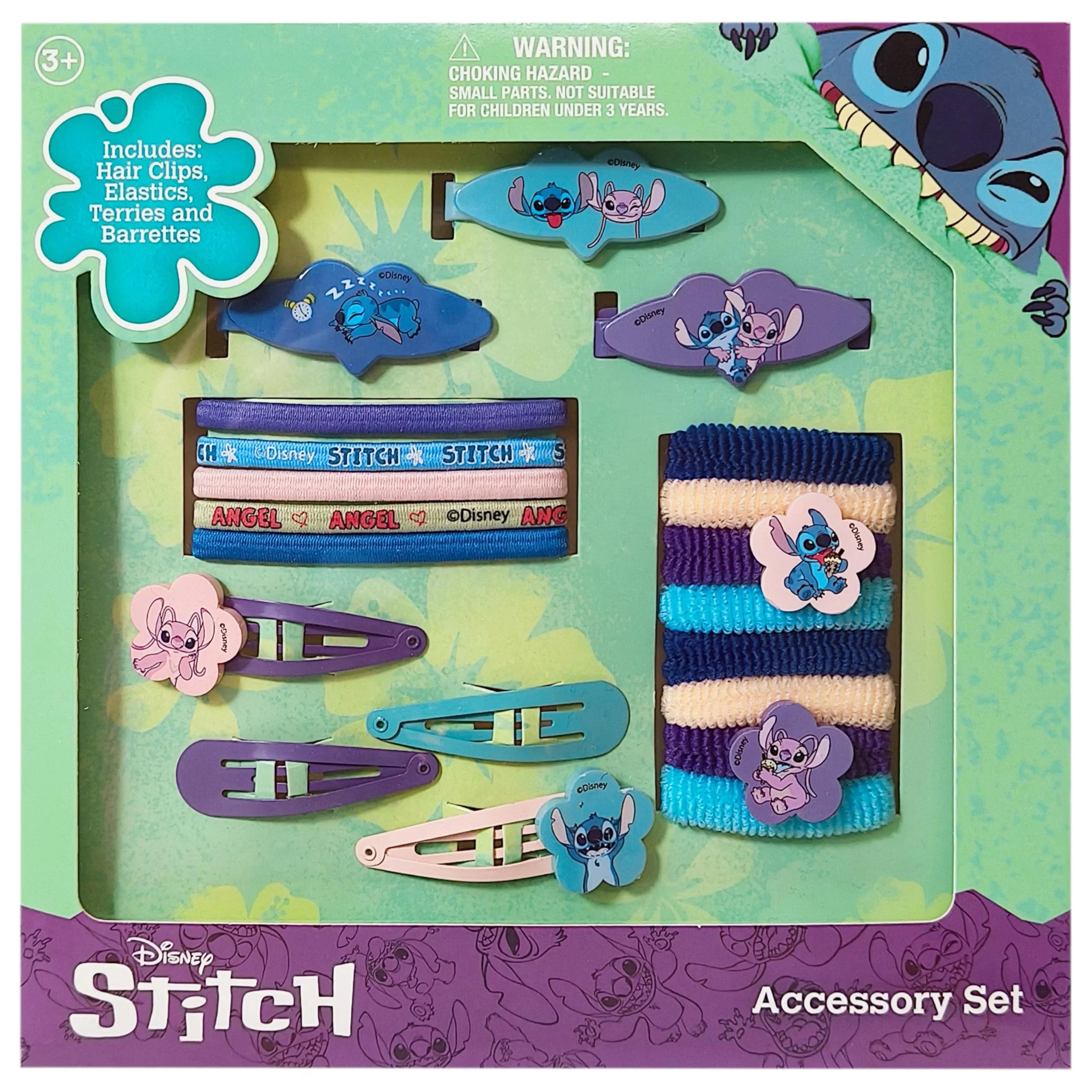 Stitch Hair Clip Set - 20 Pack