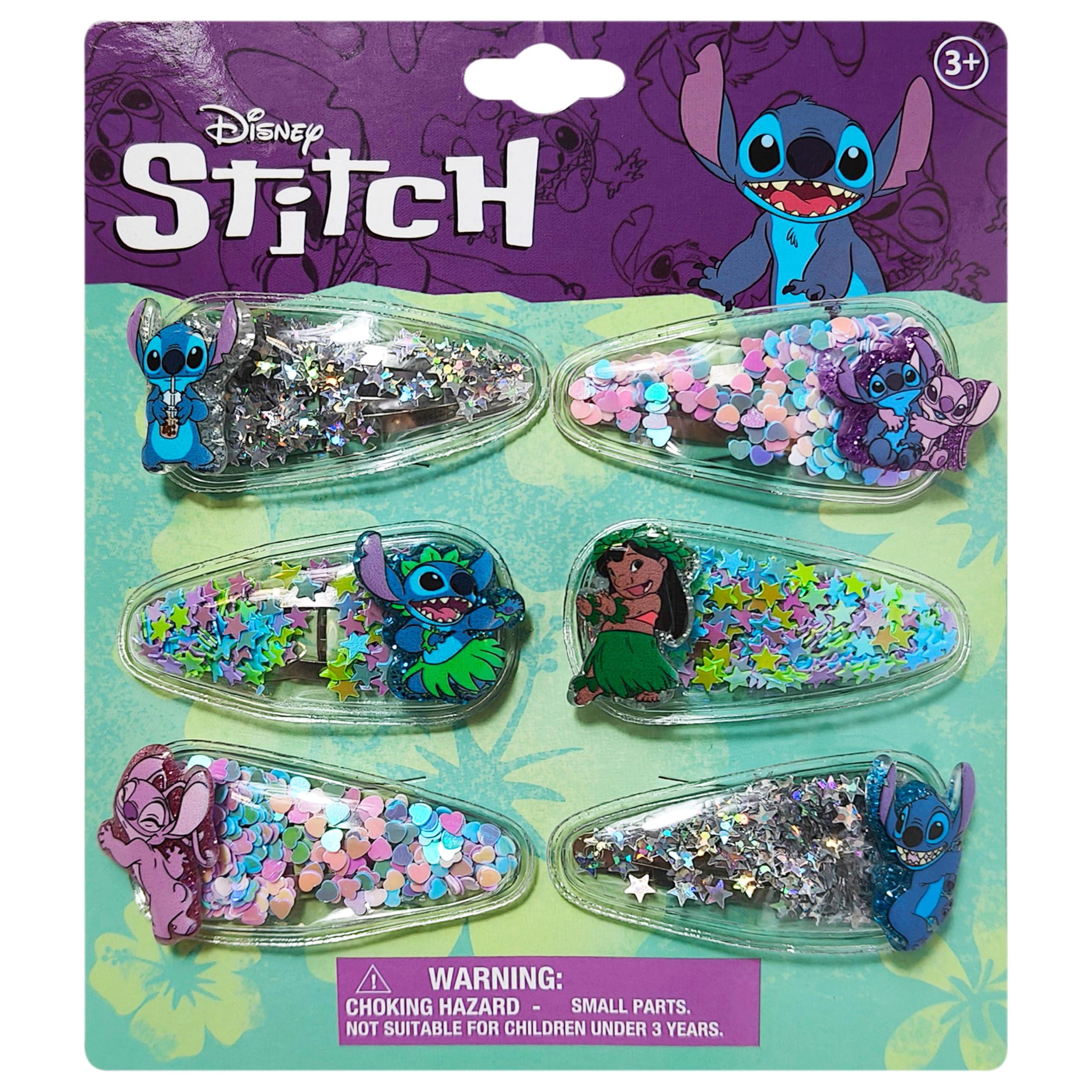 Licensed Hair Accessories For Girls, 6pc Cute Hair Clips with...