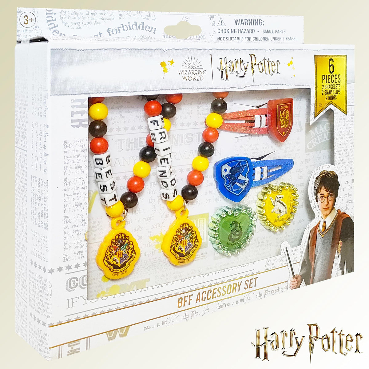 Harry Potter Girls BFF 6 Piece Toy Jewelry Box Set